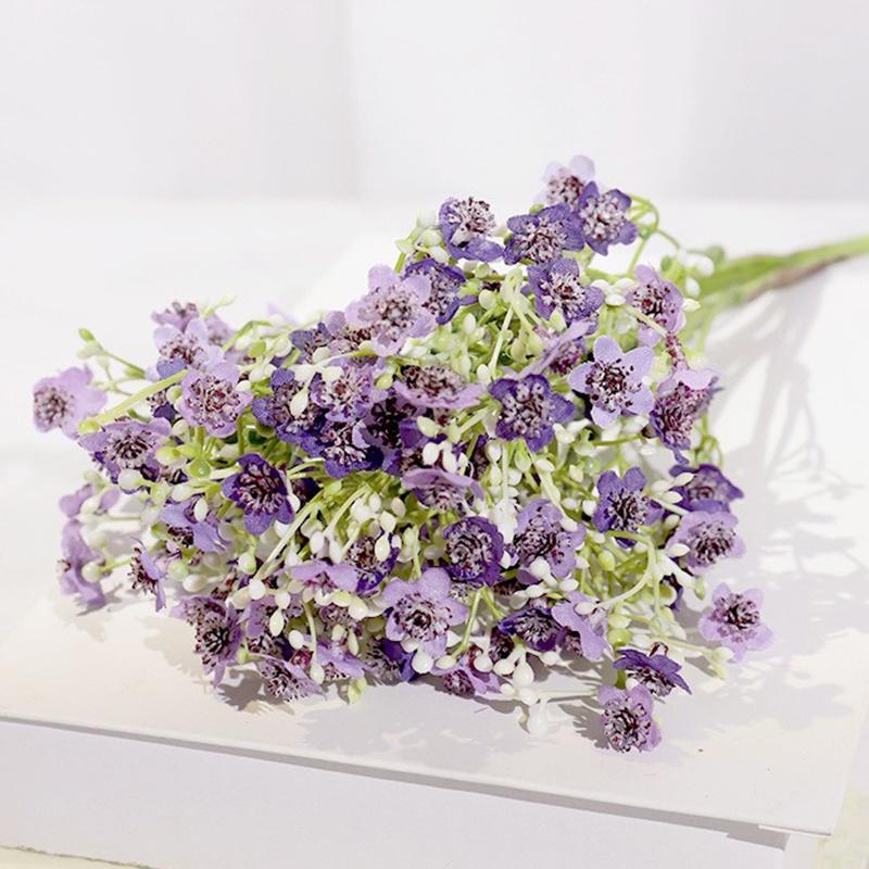 Cành Hoa gypsophila Nhân Tạo Dáng Dài Chuyên Dụng Cho Trang Trí