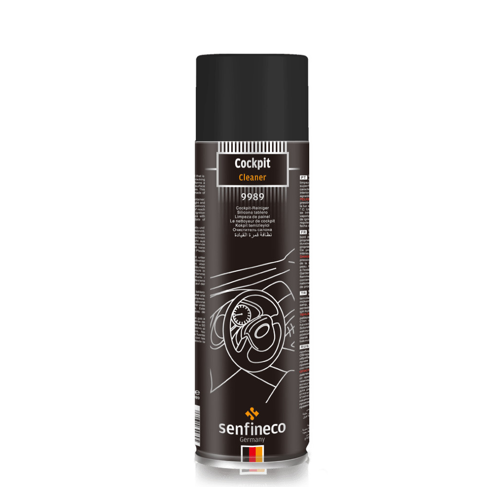 Vệ Sinh Tableau Senfineco 9989 Cockpit Cleaner (650ML/ Chai) Làm Sạch Bảo Vệ Tableau De Bord, Nhựa, Simili, Da Nội Thất, Buồng Lái