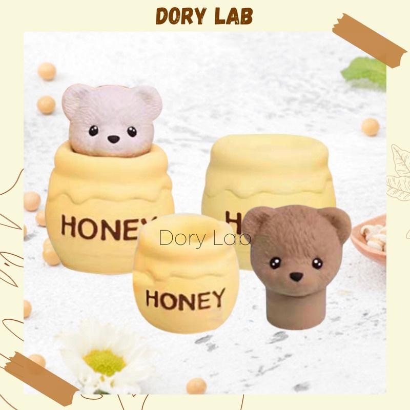 Nến Thơm Honey Bear Cute Handmade, Quà Tặng Độc Đáo - Dory Lab