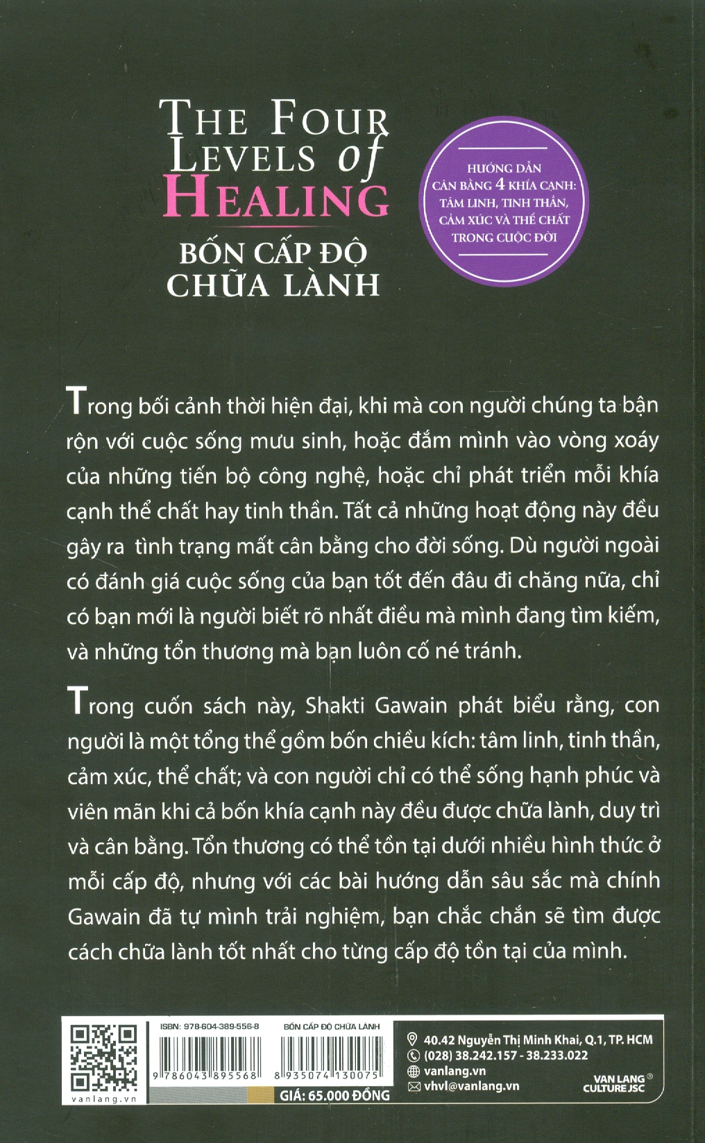 Tủ Sách Tâm Linh Thế Kỷ - Bốn Cấp Độ Chữa Lành