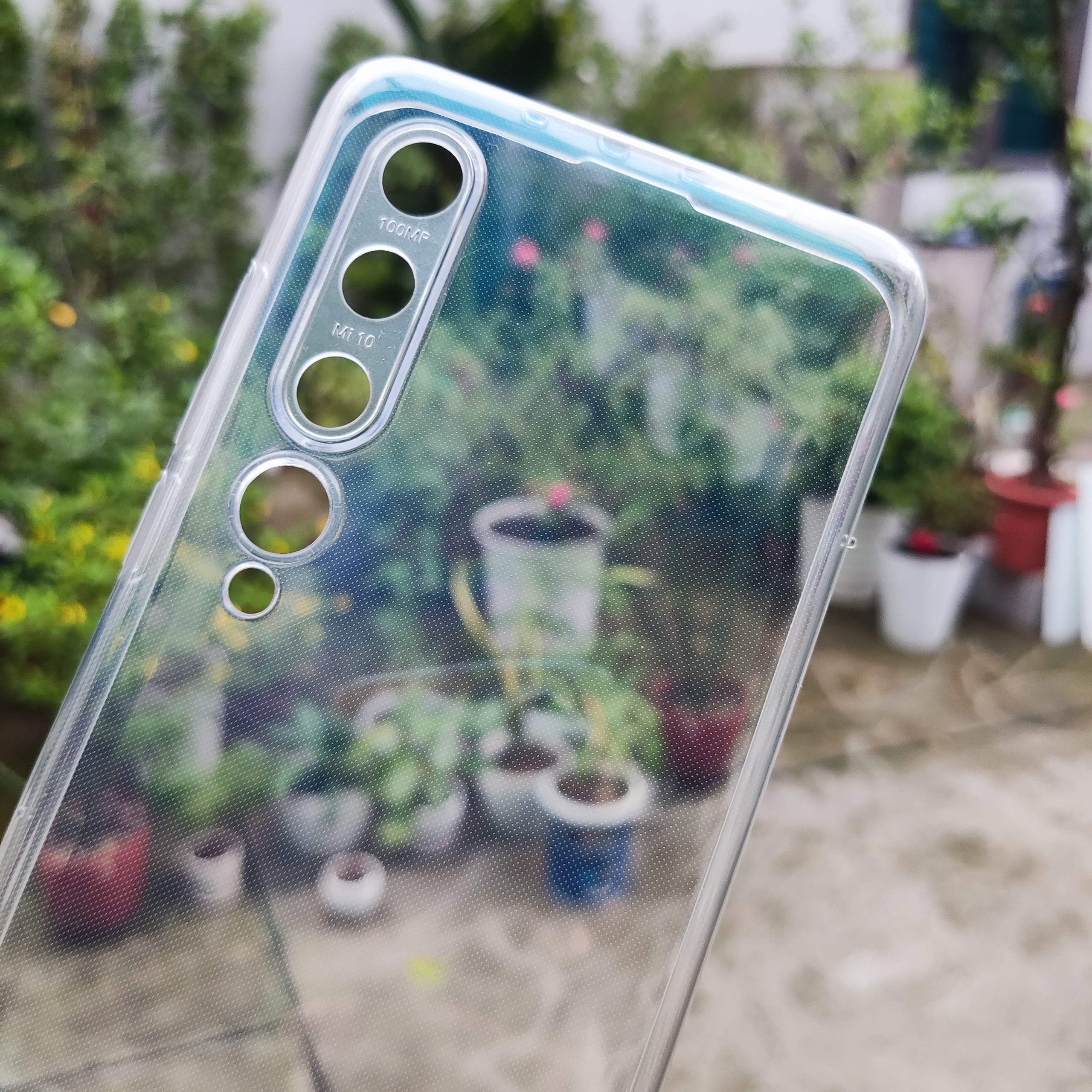 Ốp Lưng Dẻo Trong Suốt Cho Xiaomi Mi 10 Có Gờ Bảo Vệ Camera, Hãng Gor - Hàng nhập khẩu