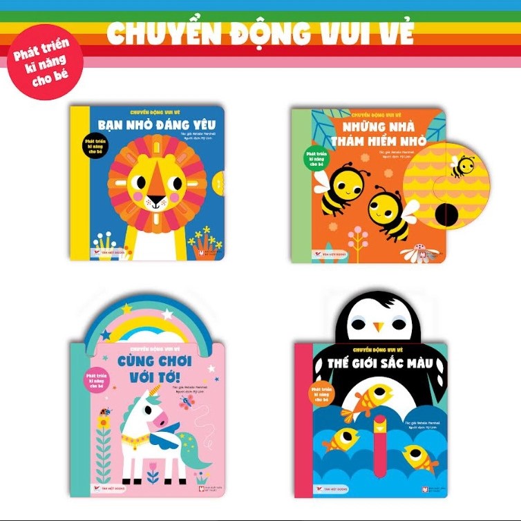 Thế Giới Sắc Màu - Phát Phát Triển Kĩ Năng Cho Bé : Chuyển Động Vui Vẻ