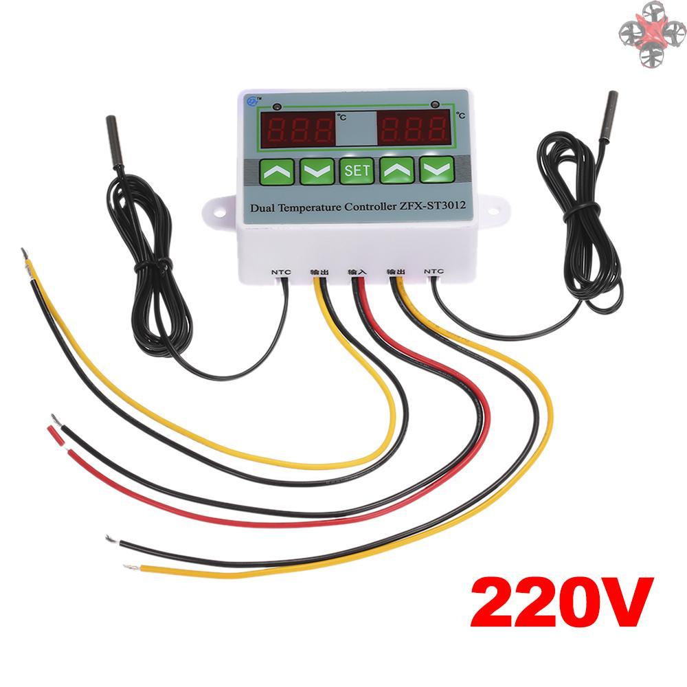 Bộ Điều Khiển Nhiệt Độ Có Màn Hình Hiển Thị Nhiệt Độ Zf-St3012 220v / 1500w