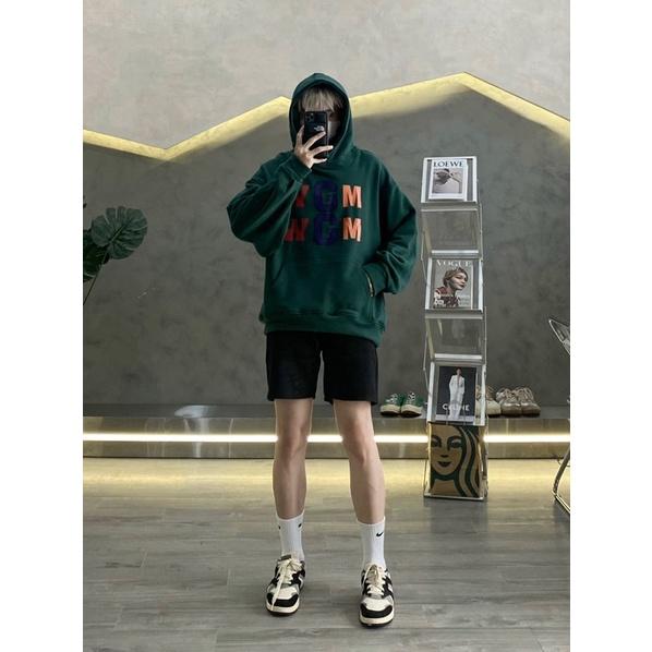 Áo hoodie màu ve chai hoodie nam in hình