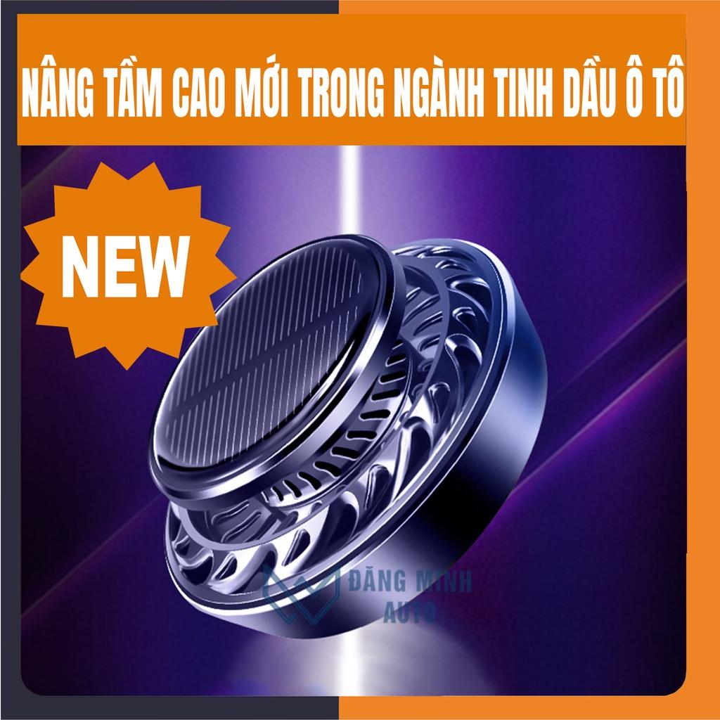 Sáp thơm khuếch tán tinh dầu xoay 360 độ sử dụng năng lượng mặt trời, nước hoa ô tô xe hơi cao cấp ST03