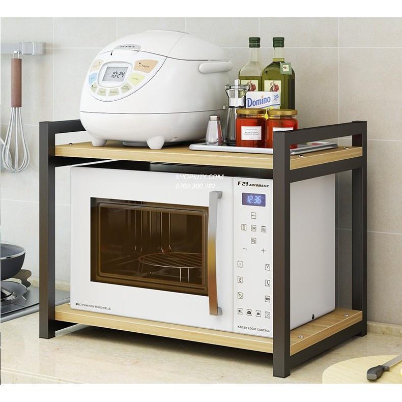 Kệ lò vi sóng 2 TẦNG, kệ GIA VỊ 2 TẦNG