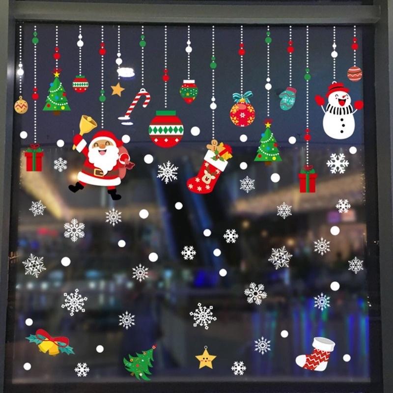 Decan dán trang trí Noel