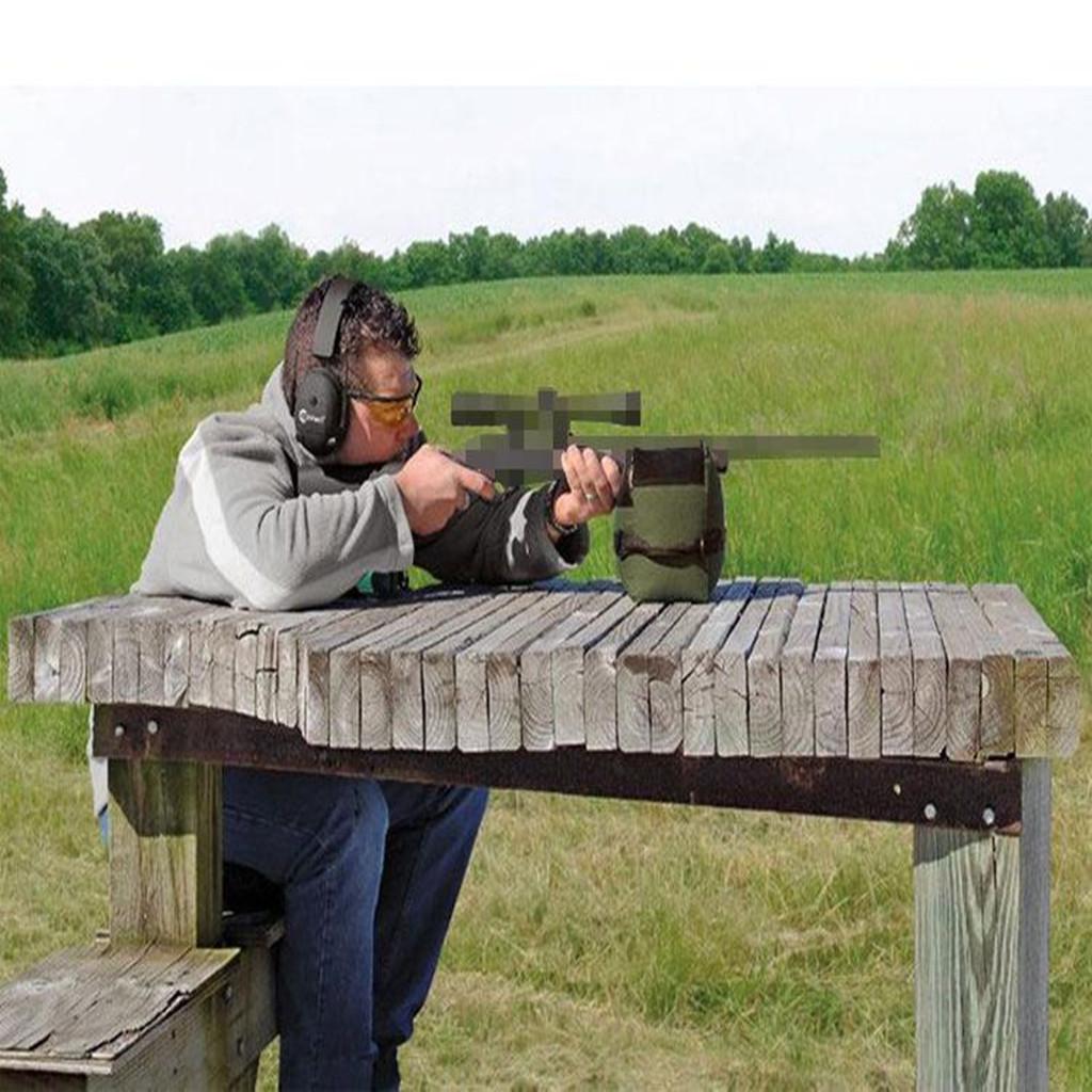 Front & Rear Hunting Bench Bag Camouflage+Black