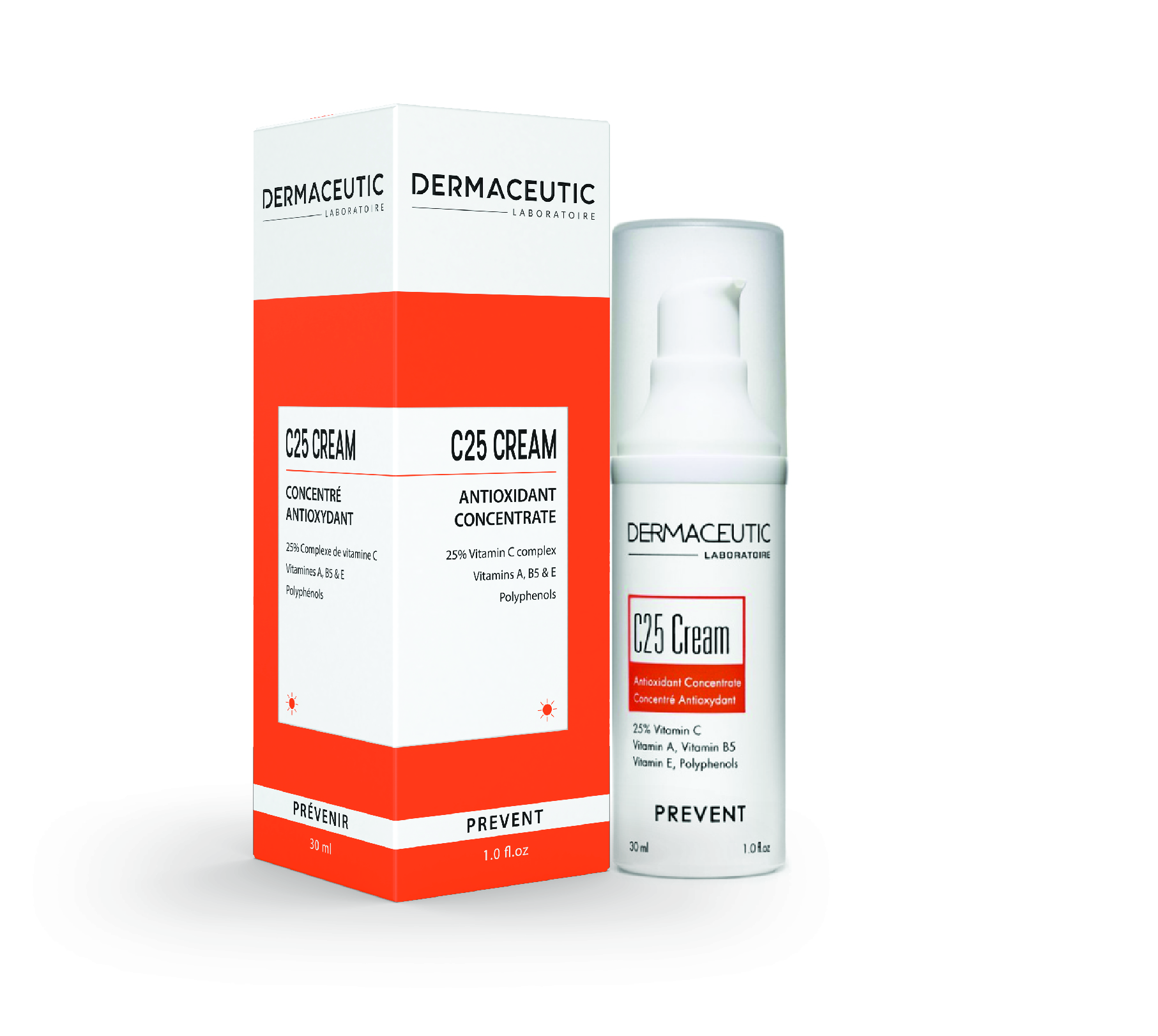 Kem dưỡng trắng sáng da Dermaceutic Pháp - C25 Cream