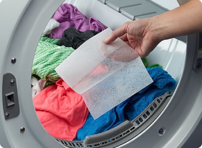 Giấy giặt quần áo Hàn Quốc Han Jang  công nghệ nano giặt xả 2 trong 1 - Tặng 3 bóng Cầu Gai Giặt Đồ Thông Minh
