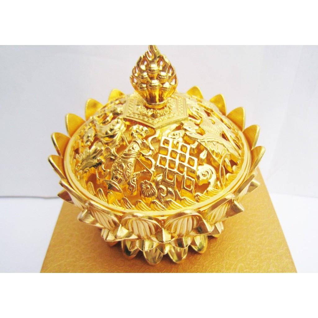 Xông trầm đài sen ngũ phúc