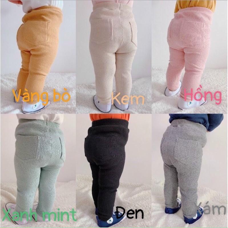 QUẦN LEGGING 2 túi sau cho bé