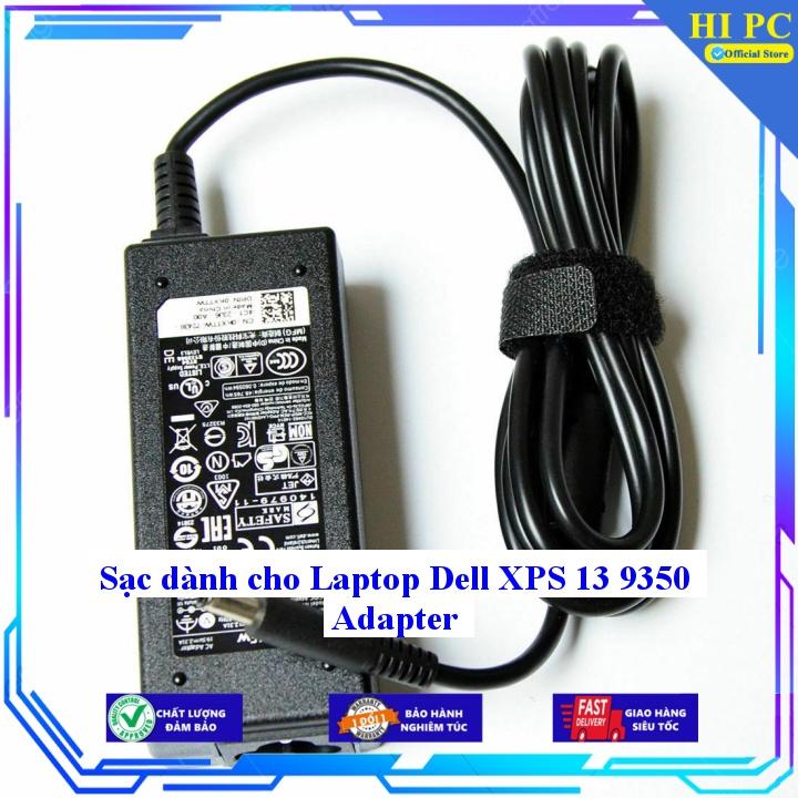 Sạc dành cho Laptop Dell XPS 13 9350 Adapter - Kèm Dây nguồn - Hàng Nhập Khẩu