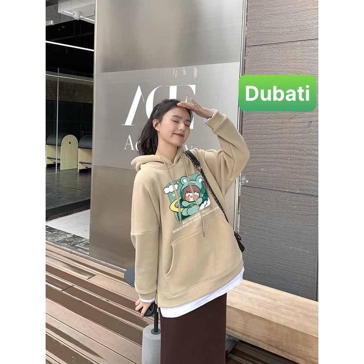 ÁO NỈ, ÁO KHOÁC HOODIE EM BÉ CUTE SIÊU NGẦU NAM NỮ PHONG CÁCH XỊN SÒ - DUBATI FASHION