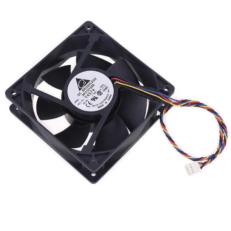 Quạt Tản Nhiệt 4 Dây 120mm 1.6A 12V Cho Máy Delta AFB1212SHE 12038