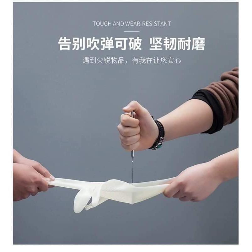 Găng Tay Cao Su Siêu Dai Con Hươu Bảo Vệ Đôi Tay Lót nỉ có bo chun siêu ấm