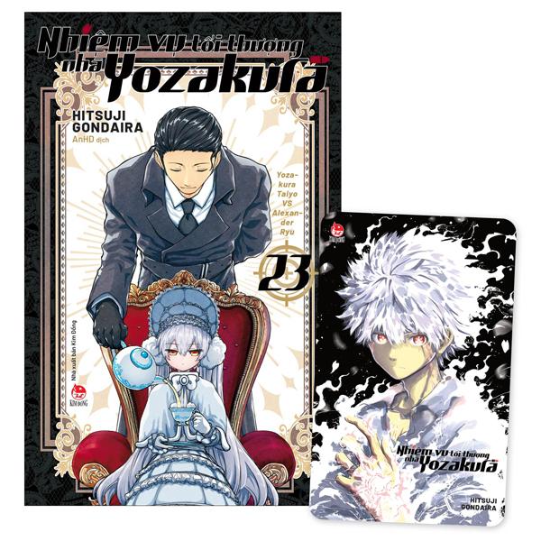 Sách - Nhiệm Vụ Tối Thượng Nhà Yozakura - Tập 23 - Yozakura Taiyo VS Alexander Ryu - Tặng Kèm Card Ivory