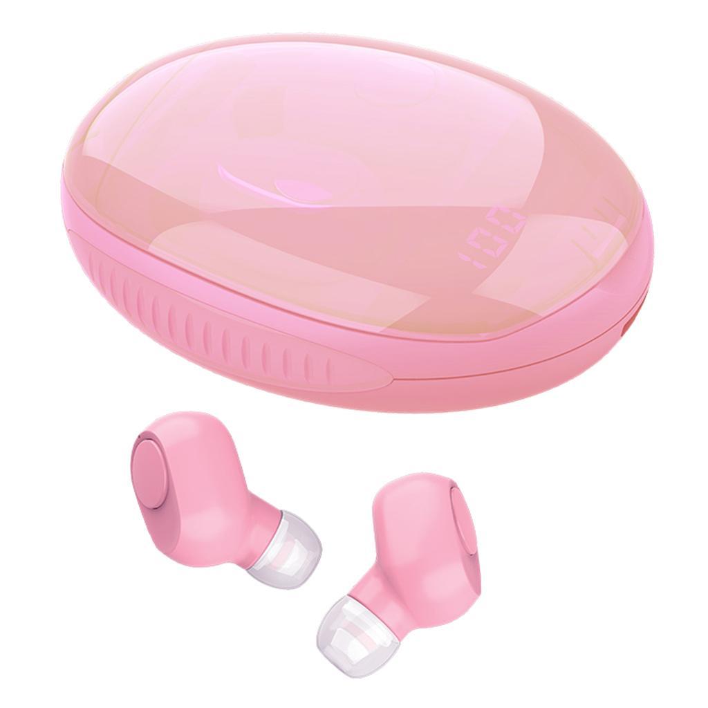 True Wireless Bluetooth Earphones Earbuds Headphones w/Charging Case Blue