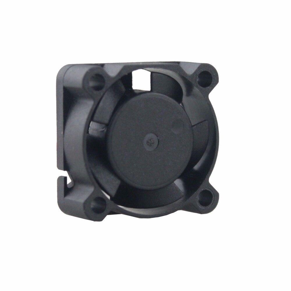 Gdstime 10 Pieces Dual Ball 25mm 2.5cm 25x25x10mm 24V DC Small Heatsinks Cooling Cooler Fan 25x25mm 2510