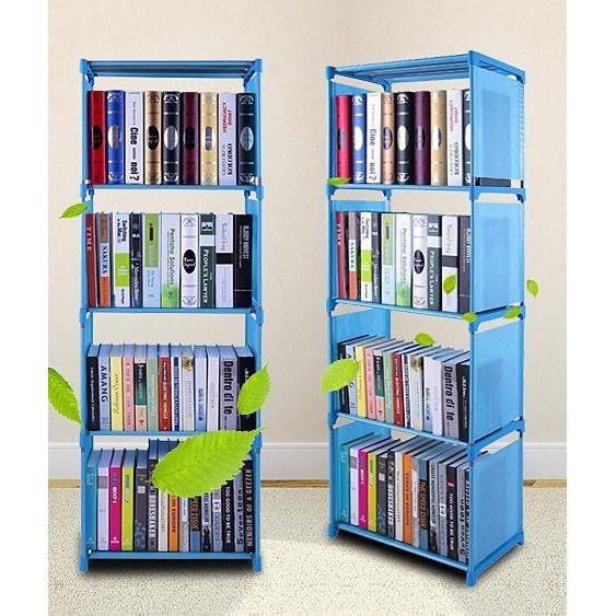 SP1040 Giá sách 5 tầng 4 ngăn lắp ráp - hàng loại 1