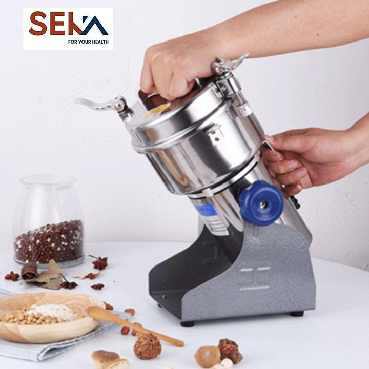 Máy Nghiền Bột Khô Siêu Khỏe Seka E900 Môtơ lõi đồng 3000W