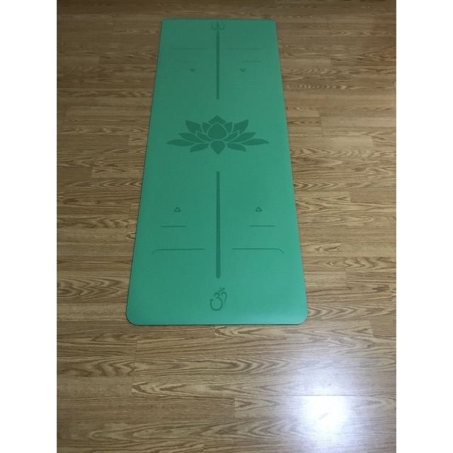 Thảm tập YOGA Định Tuyến 5mm cao su tự nhiên chống trơn trượt -ĐỊNH TUYẾN SEN