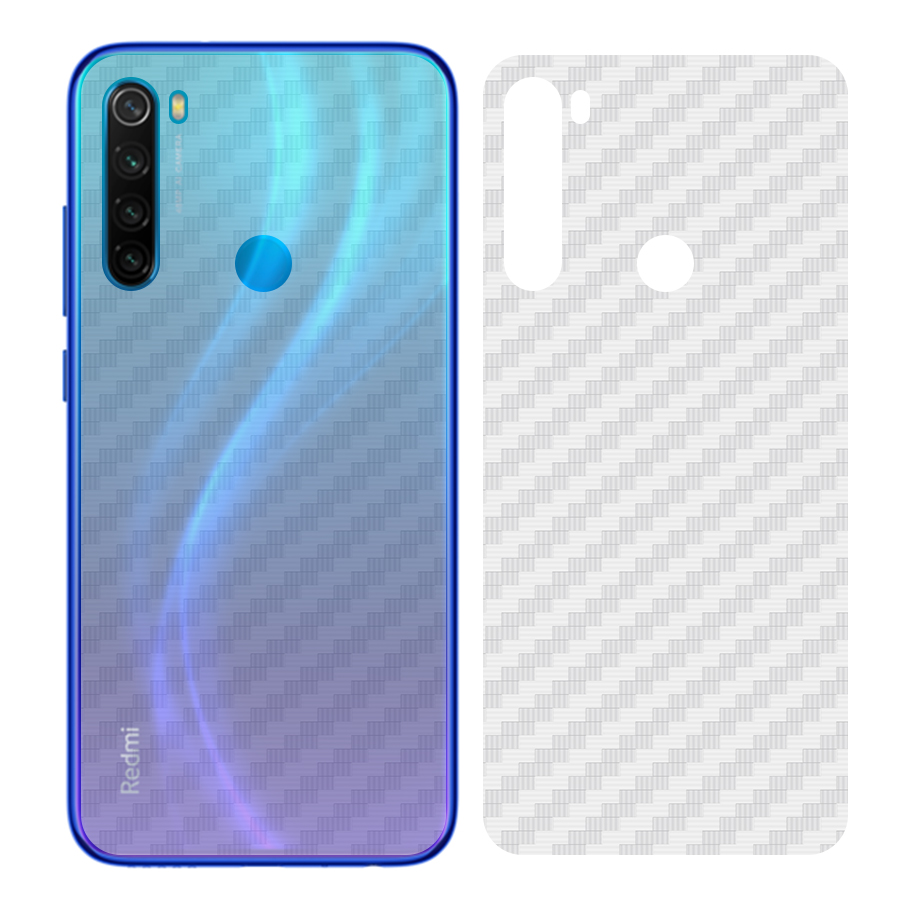 Miếng Dán Mặt Lưng Cacbon Dành Cho Xiaomi Redmi Note 8 - Handtown - Hàng Chính Hãng