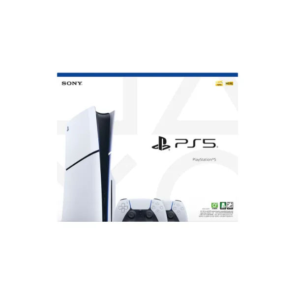 Bundle Bộ máy chơi game Sony PlayStation 5 Slim (PS5 Slim) hai tay cầm ASIA-00479 - Hàng Chính Hãng