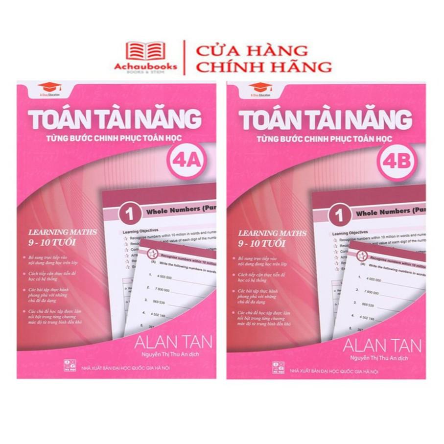 Sách toán tài năng 4, toán lớp 4 ( 9 - 10 tuổi )