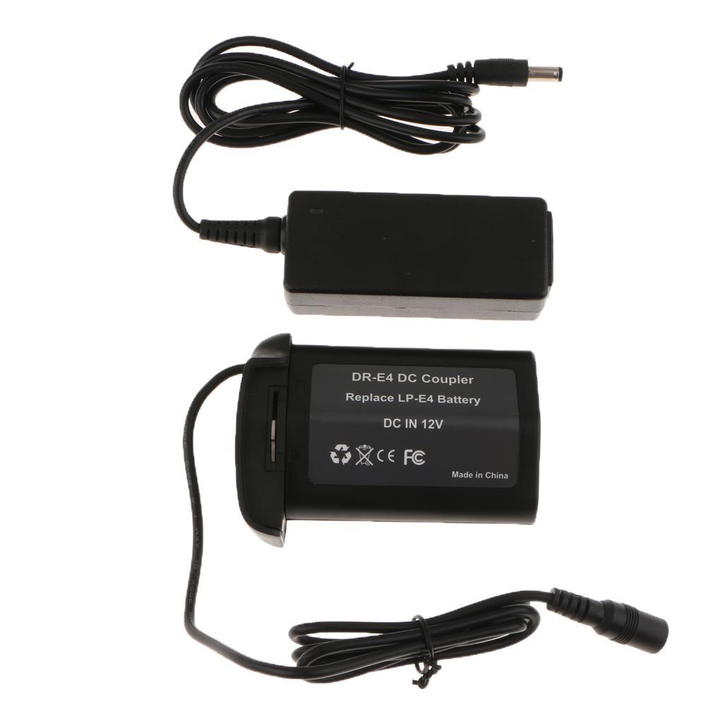 ACK-E4 Power Adapter + DC Coupler for Canon EOS 1D MARK III, 1DS MARK III IV