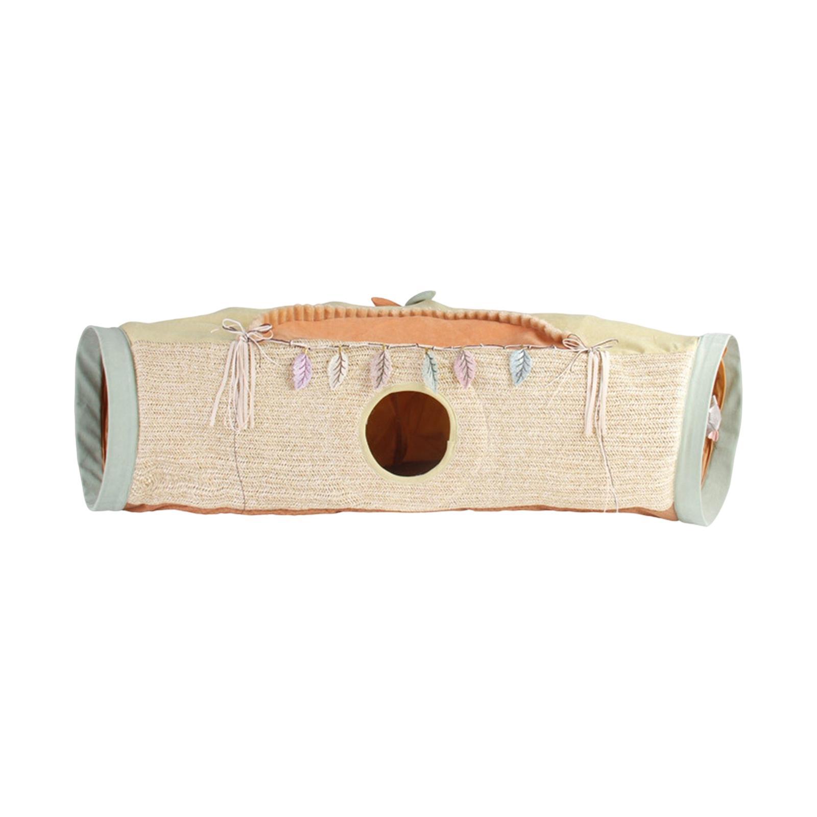 Collapsible Cat Tunnels Tube Maze Tubes Bed House Interactive Toys for Ferrets Kitten