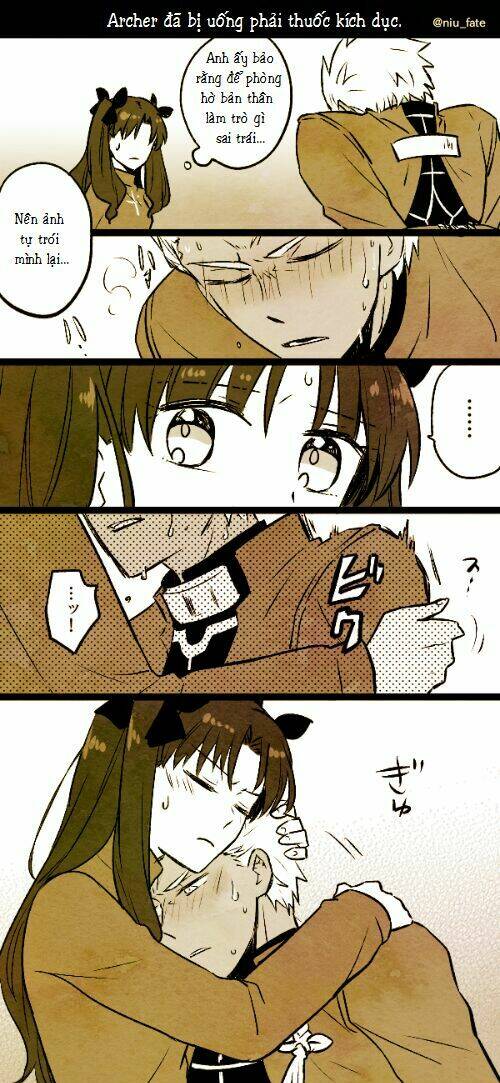 chén thánh: đêm định mệnh - doujinshi archer x rin chapter 2 2