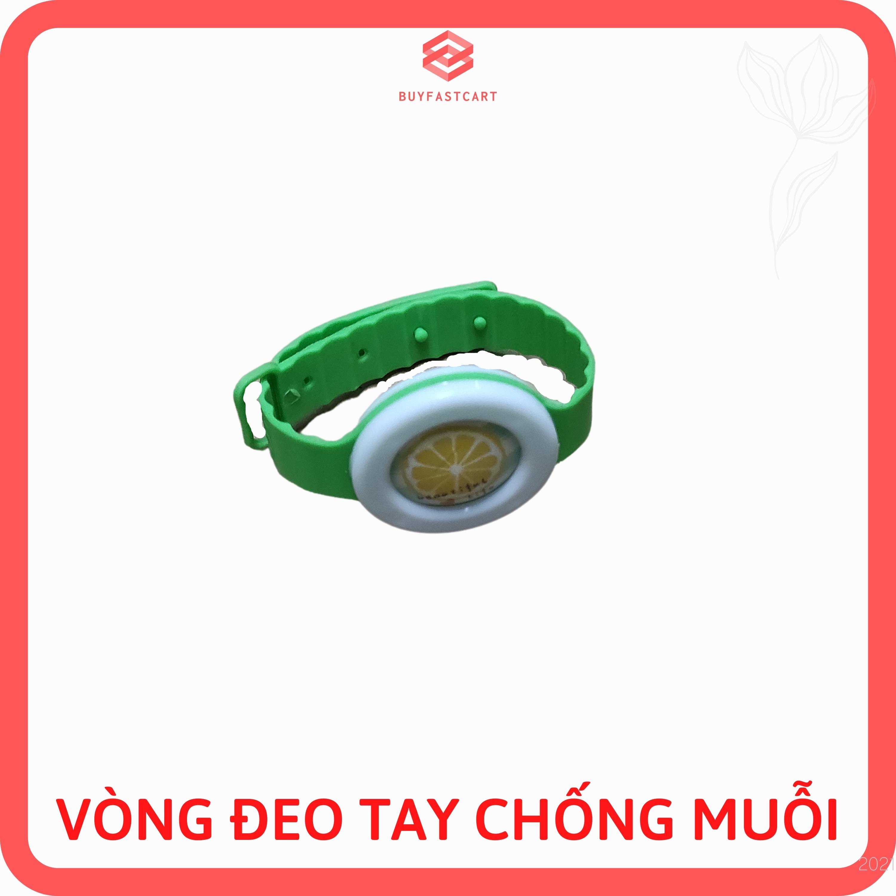 Vòng đeo tay chống muỗi hình tròn cho bé