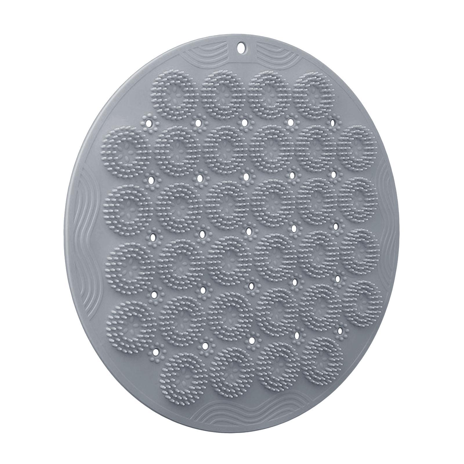 Bath Massage Cushion Brush with Suction Cups Multifunctional for Bathroom