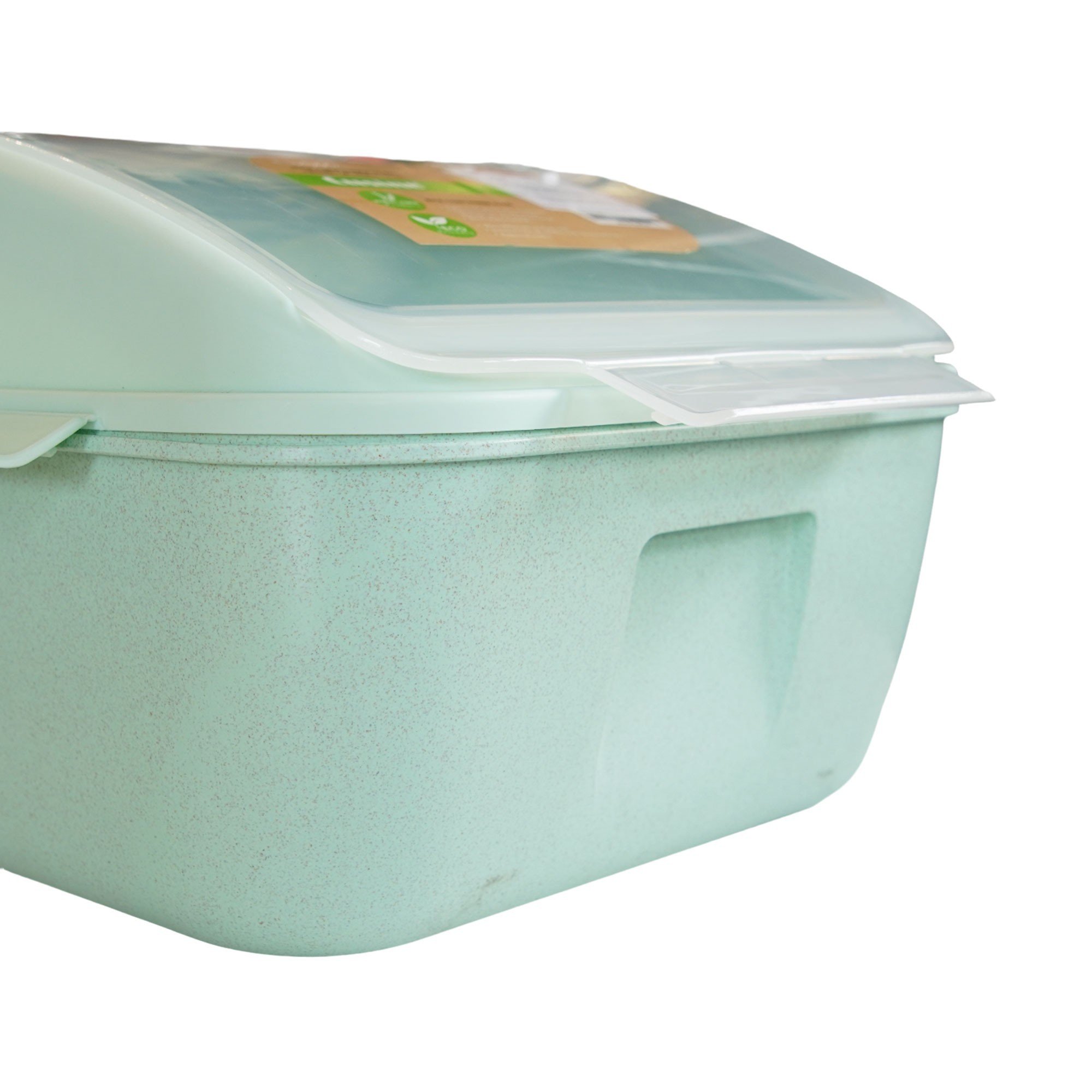 Thùng đựng gạo 12KG bằng nhựa PP cao cấp NULEEN màu xanh | Index Living Mall - Phân phối độc quyền tại Việt Nam