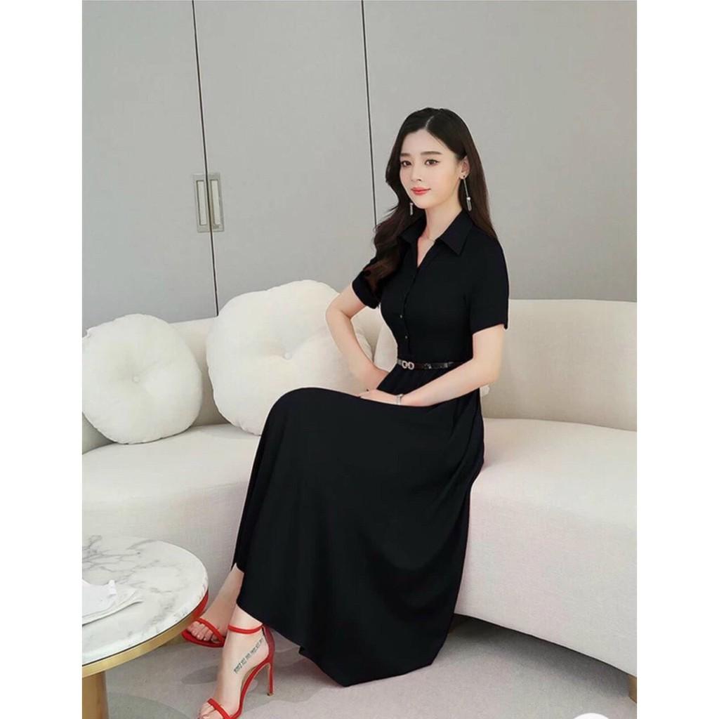 Đầm Cotton lạnh kèm nịt nữ cực sang trọng