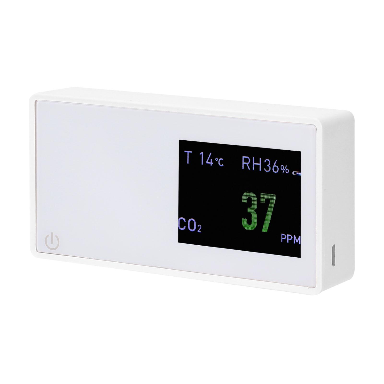 Household Air Quality Detector Multifunctional CO2 Tester with Carbon Dioxide Value Electricity Quantity Temperature