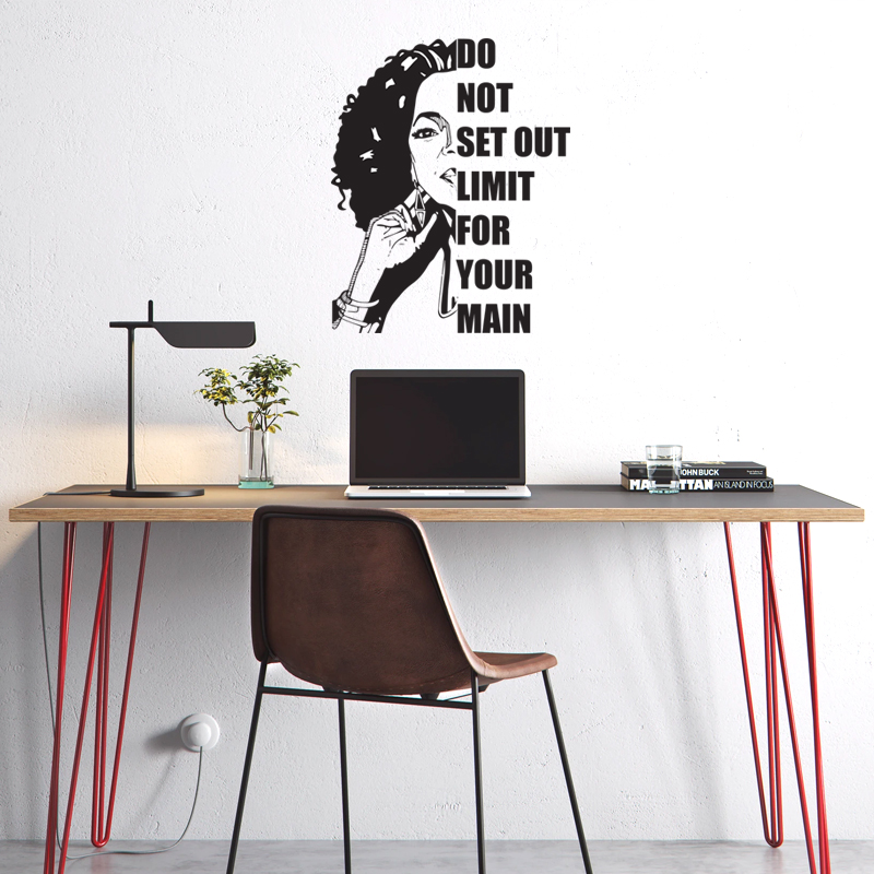 Decal Dán Trang Trí Phòng | Tranh Dán Tường Chủ Đề Câu Nói Nổi Tiếng Của Oprah Winfrey