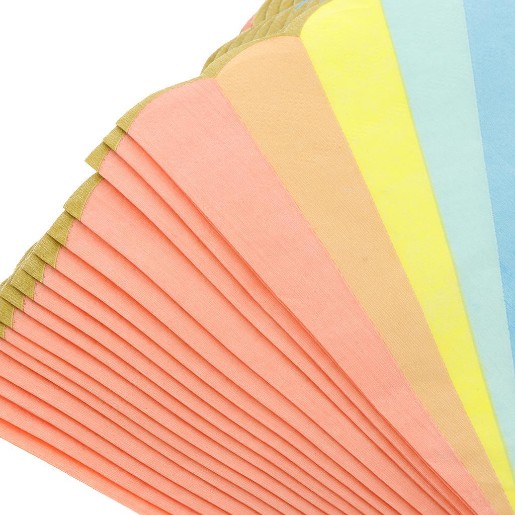 16 Pack Disposable Paper Napkins Wedding Birthday Party Tableware Colorful