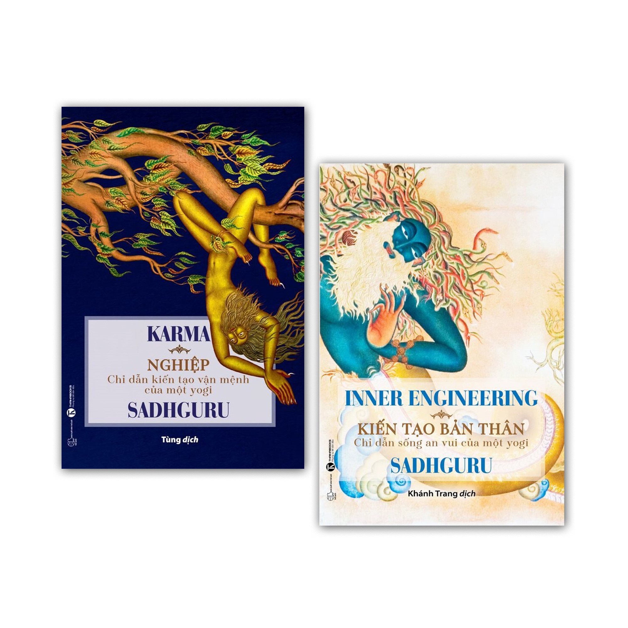 Sách - Kiến tạo bản thân + Nghiệp: Chỉ dẫn kiến tạo vận mệnh của một yogi - Sadhguru - Thái Hà