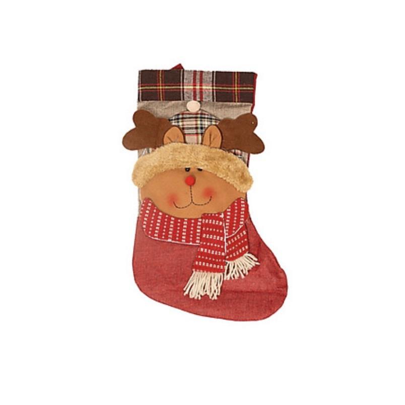 Vớ trang trí Giáng Sinh Cây Thông Noel Christmas Gift Stocking