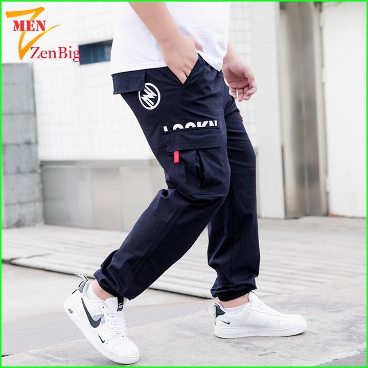 quần thể thao nam jogger thu đông big size cho người béo người mập