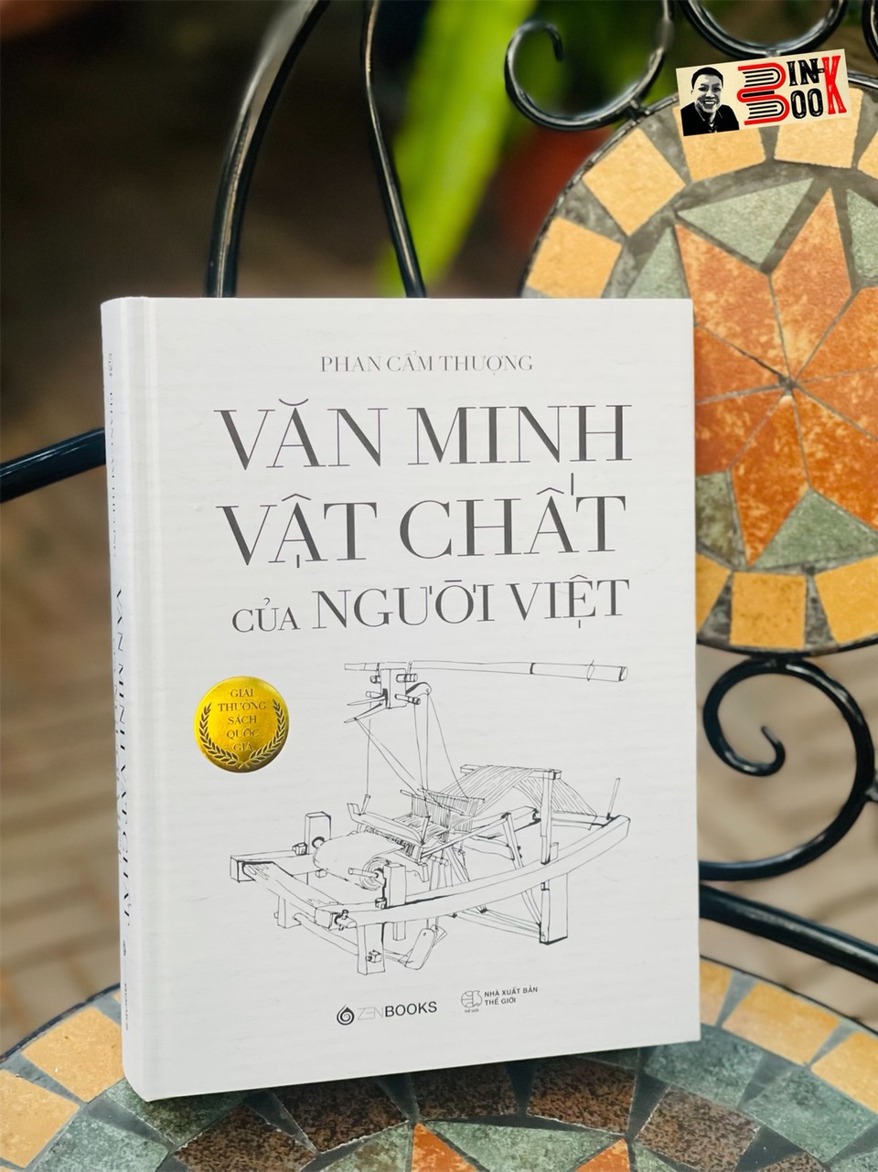 [Bìa cứng] (Giải B – Giải thưởng Quốc gia lần thứ 5 - 2022) VĂN MINH VẬT CHẤT CỦA NGƯỜI VIỆT - Phan Cẩm Thượng – Zenbooks - Nxb Thế giới