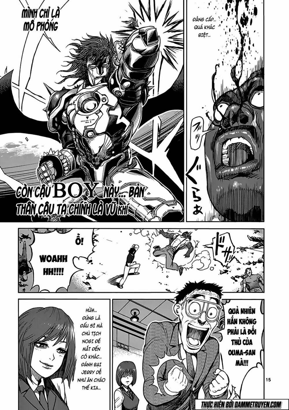tokita ouma - đấu sĩ atula chapter 28 15