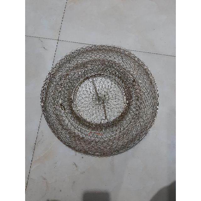 Giỏ sắt đựng cá siêu bền vành 40cm