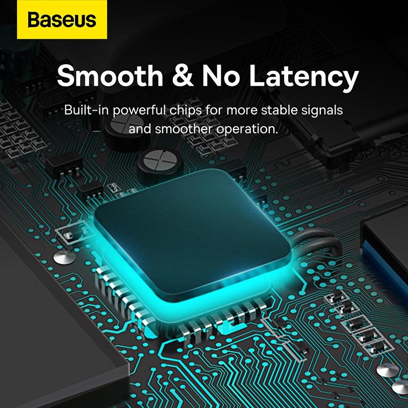 Hub chuyển đa năng Baseus Lite Series 4-Port USB-A/Type-C HUB Adapter (USB-A to USB 3.0*4 , Type C) (Hàng chính hãng)