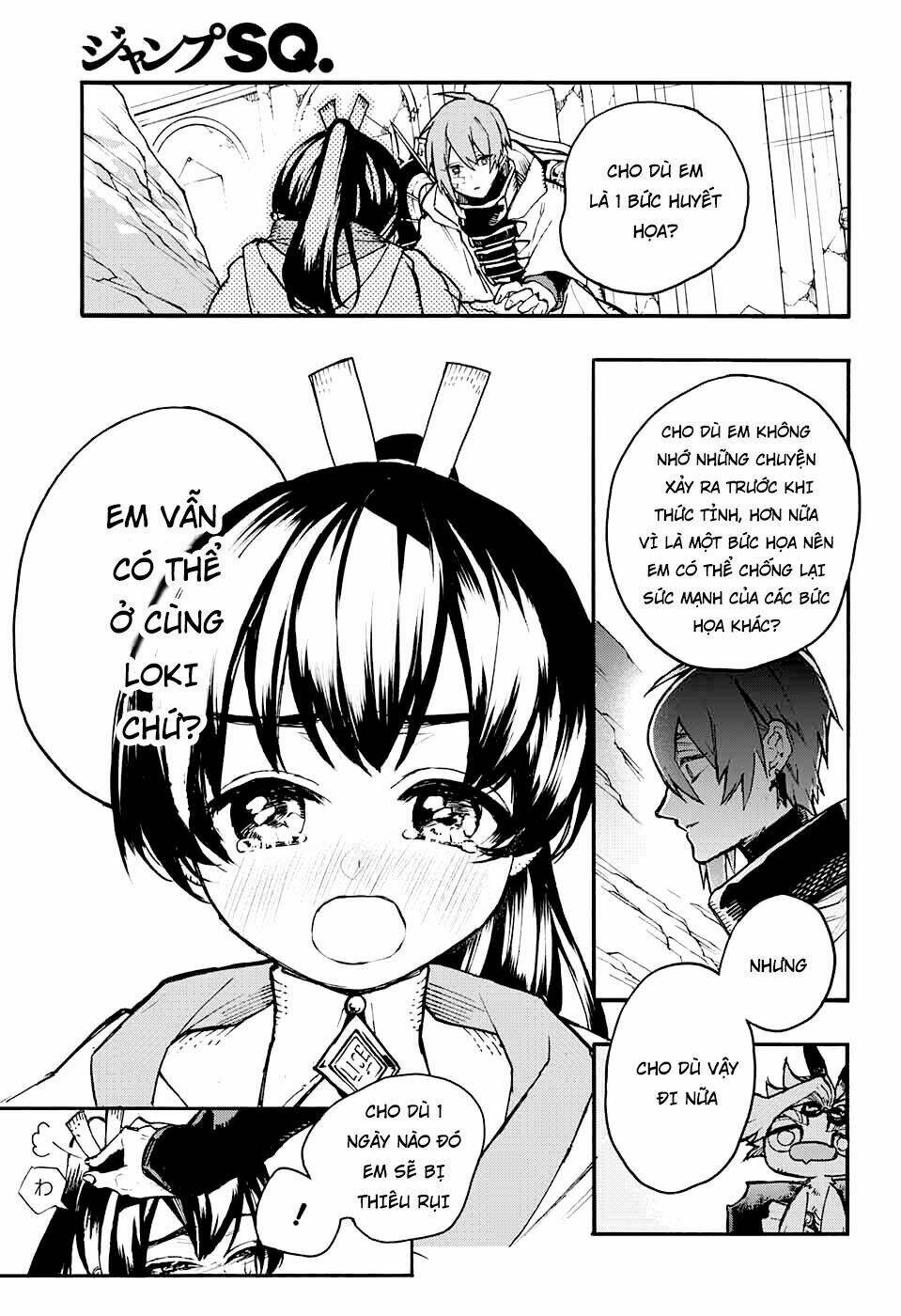 bức họa đẫm máu của phù thủy chapter 12.2 8