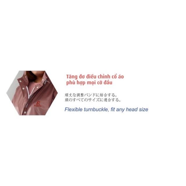 Áo mưa dây kéo Bosur hàng chính hãng Rando không thấm nước