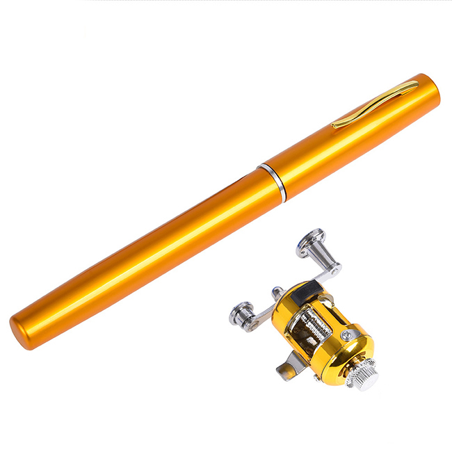 Bộ Cần Câu Bút Và Máy Bè Ngang Y4515 - Màu Ngẫu Nhiên