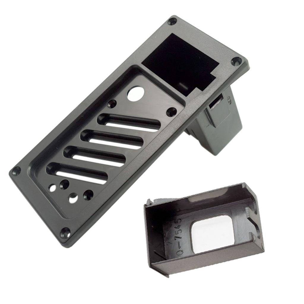 2X Battery  Holder  Active Equalizer EQ Piezo Pickup Cover